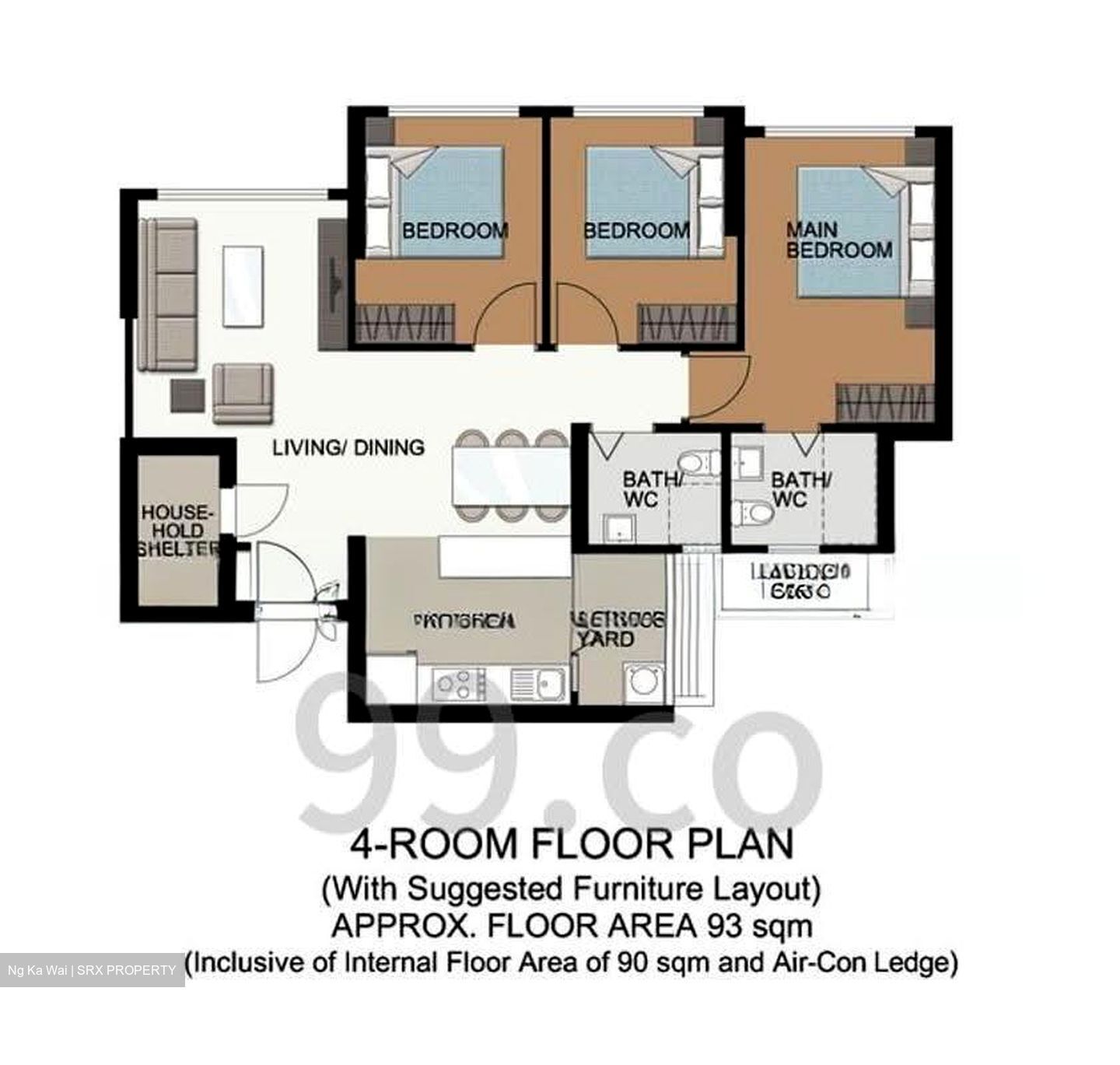 Blk 402A Fernvale Acres (Sengkang), HDB 4 Rooms #624578541